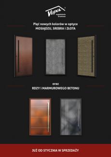 5 nowych kolorów od stycznia w sprzedaży